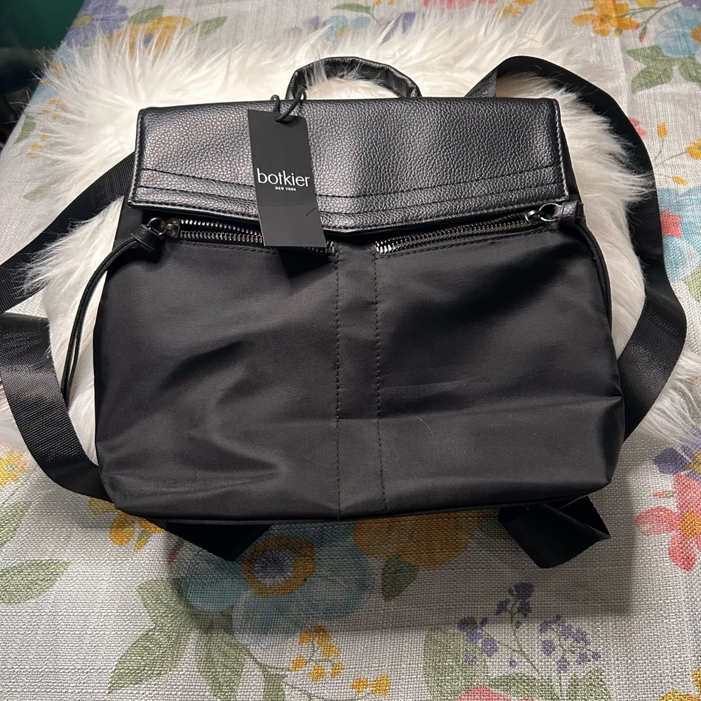 Botkier Sleek Black Men's Backpack